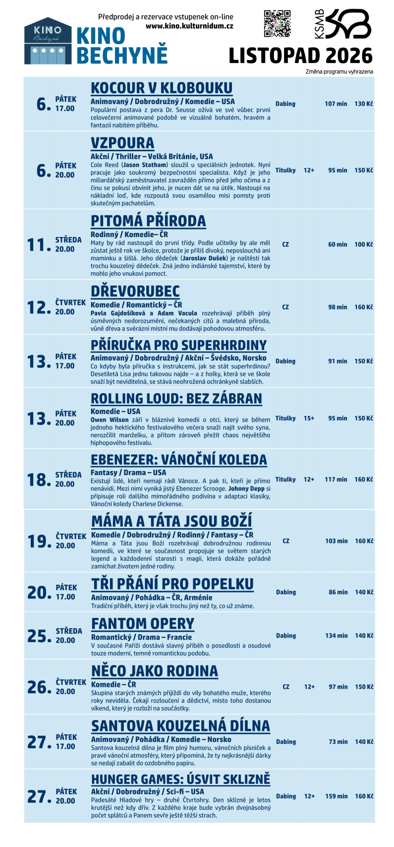 Program kina