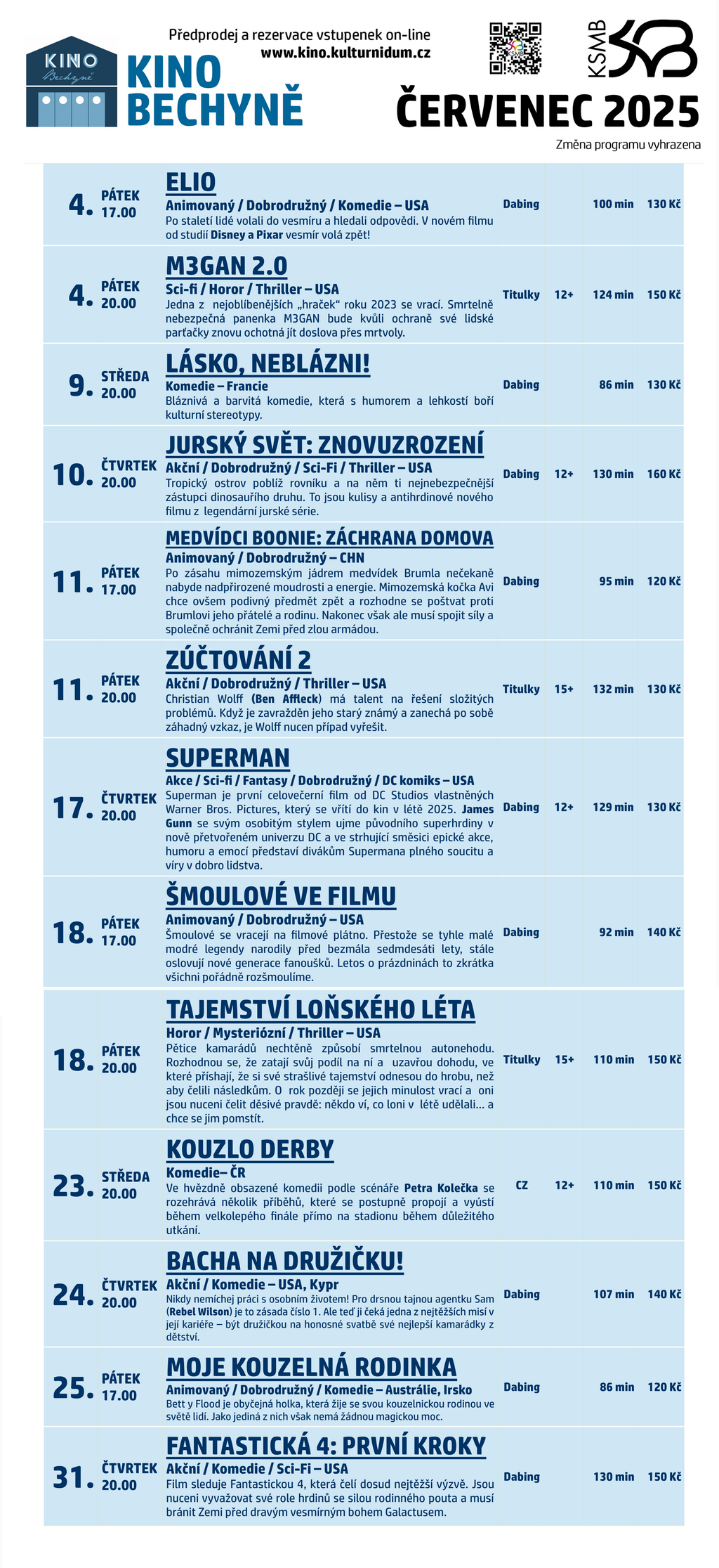 Program kina