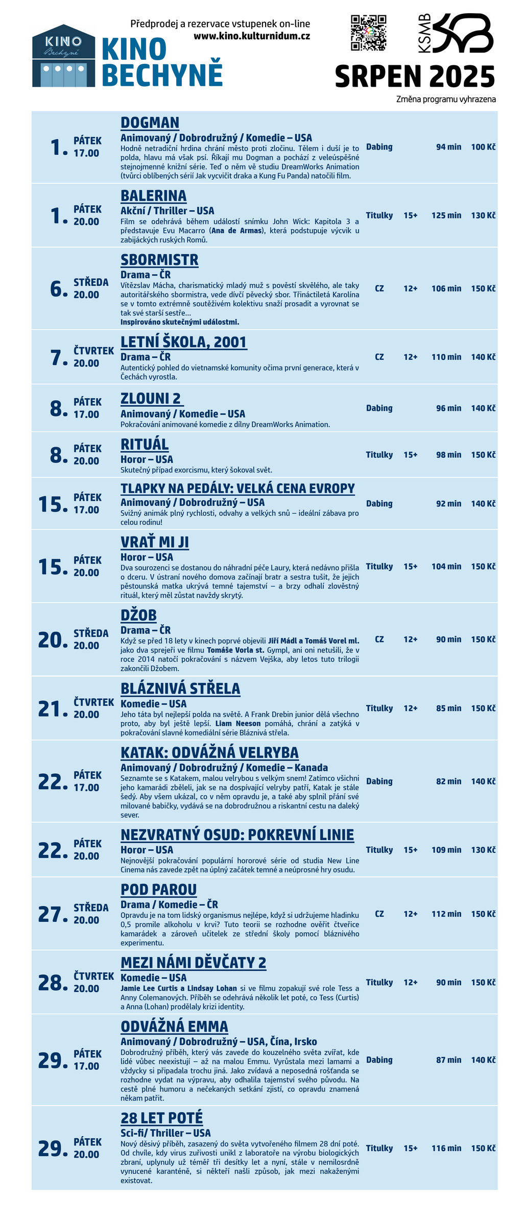 Program kina