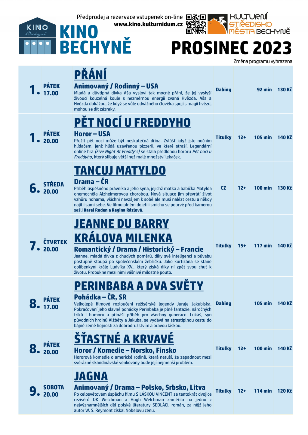 Program kina